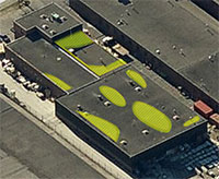 Industrial Flat Roof Aerial Inspections