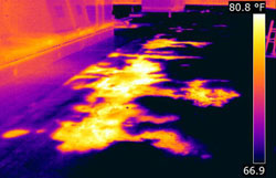 Industrial Infrared Flat Roof Inspection
