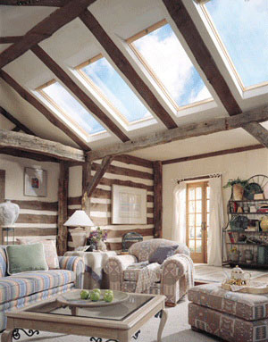 skylight in home